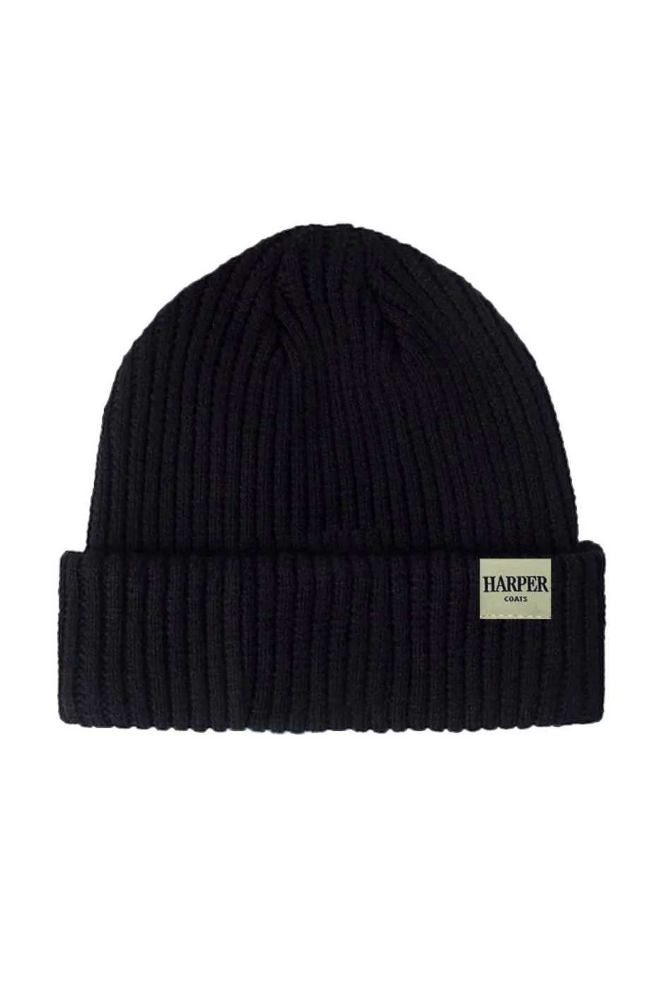 The Harper Beanie in Black