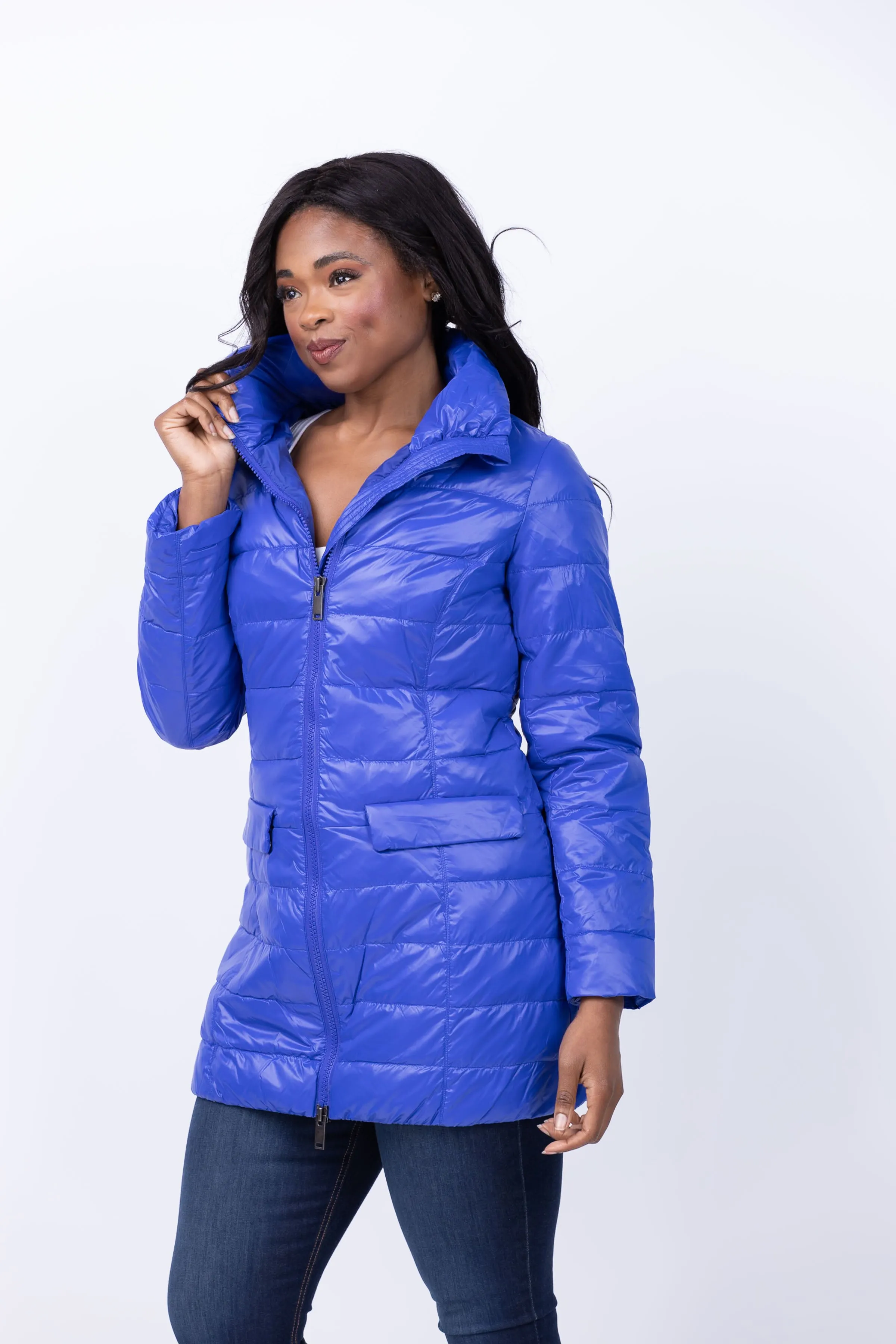 Tyler Boe Tracker Coat in Sapphire