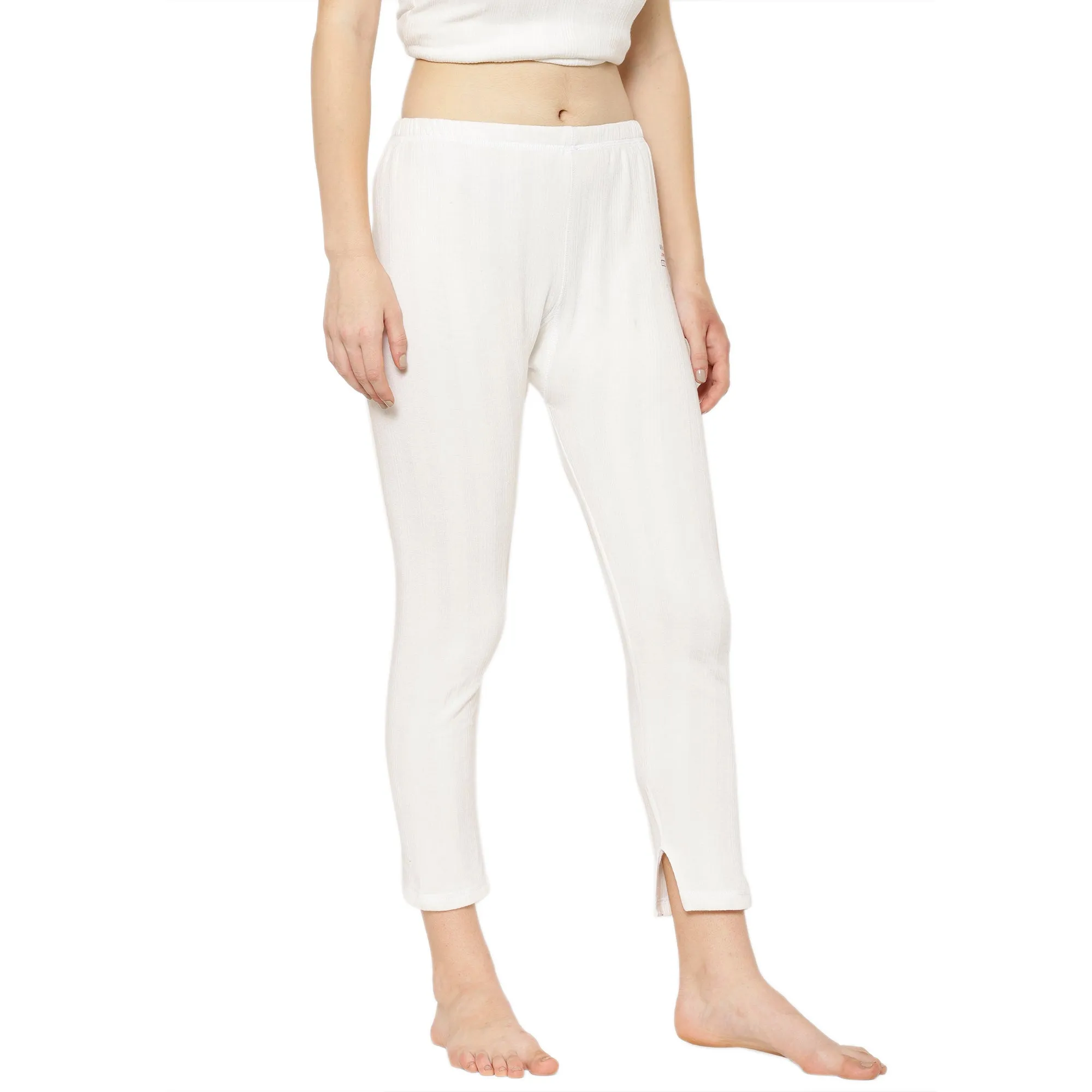 Vimal Jonney White Bottom Thermal For Women's