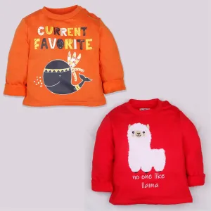 Winter Sweatshirt Combo - Whale & Llama