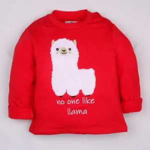 Winter Sweatshirt- No One Like Llama